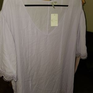 4 for 25$ Lavender Blouse 22/24